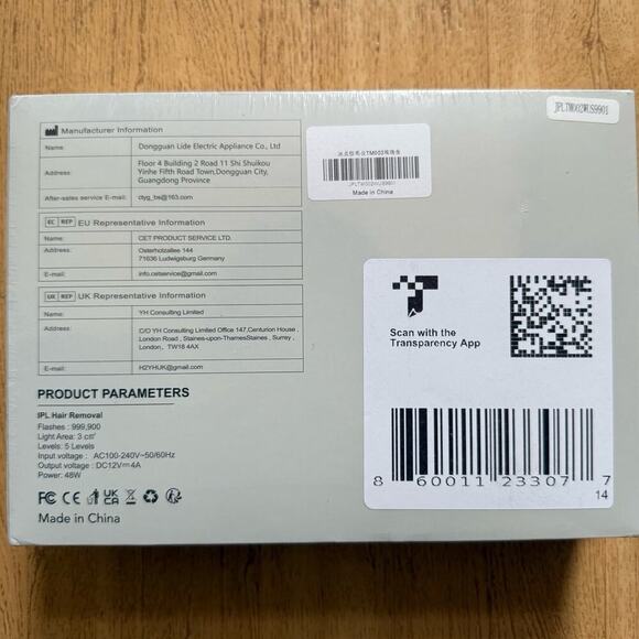 IPL Ice Cooling Laser Hair Removal New and Sealed - Picture 3 of 6